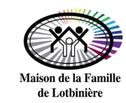 Logo de Maison de la Famille Lotbinière