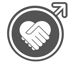 Logo de Partage au masculin